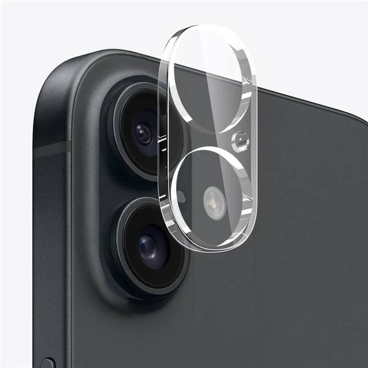 NORTHJO for iPhone 16 Plus Case TPU Phone Cover with Tempered Glass Screen Protector and Rear Lens Film