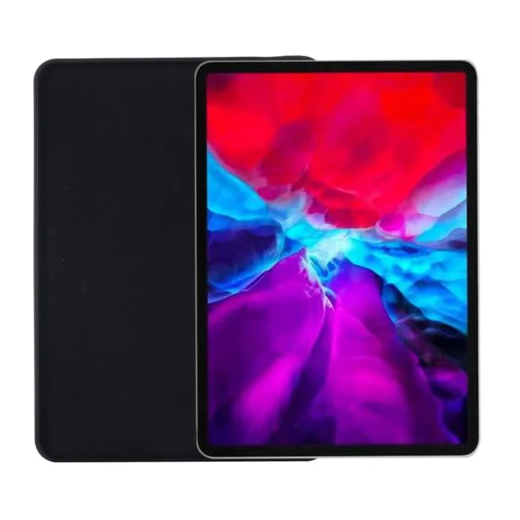 Para iPad Pro 13 (2024) Capa de Silicone Líquido Resistente a Arranhões Capa para Tablet - Preto