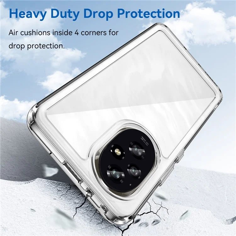 Per Honor 200 5G Clear Case Elettroplaccatura Pulsanti (Foro grande obiettivo posteriore)