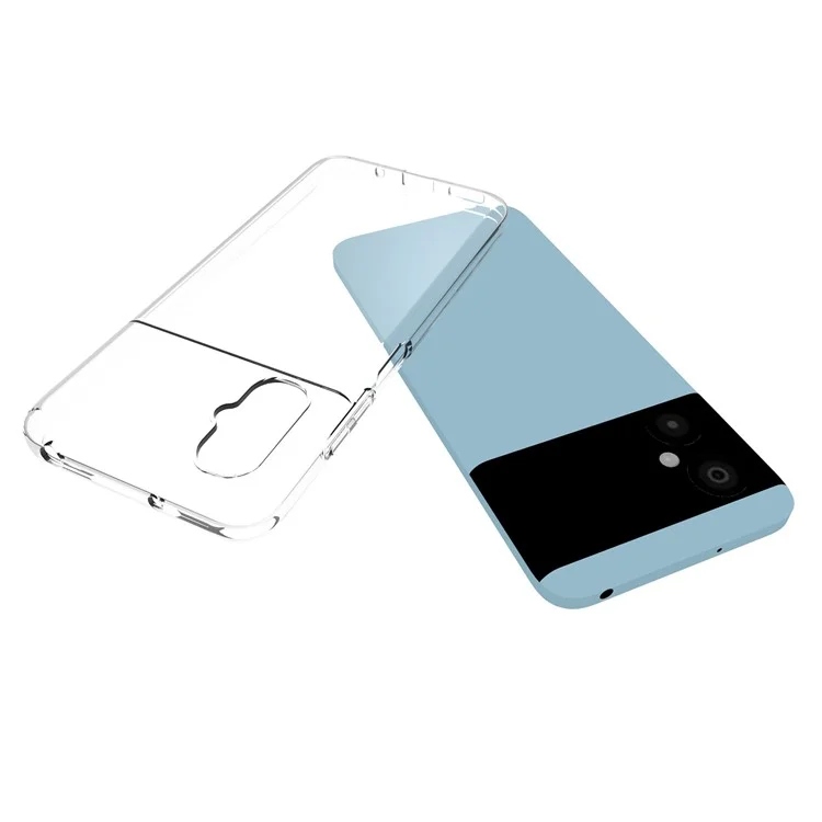 10 шт / Пакет TPU Case Для Xiaomi Poco M4 5G, Прозрачная Внутренняя Крышка Сотового Телефона Без Скрещивания.