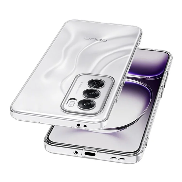 For Oppo Reno12 Pro 5G (Global) Case Clear Ultra Slim TPU Phone Cover