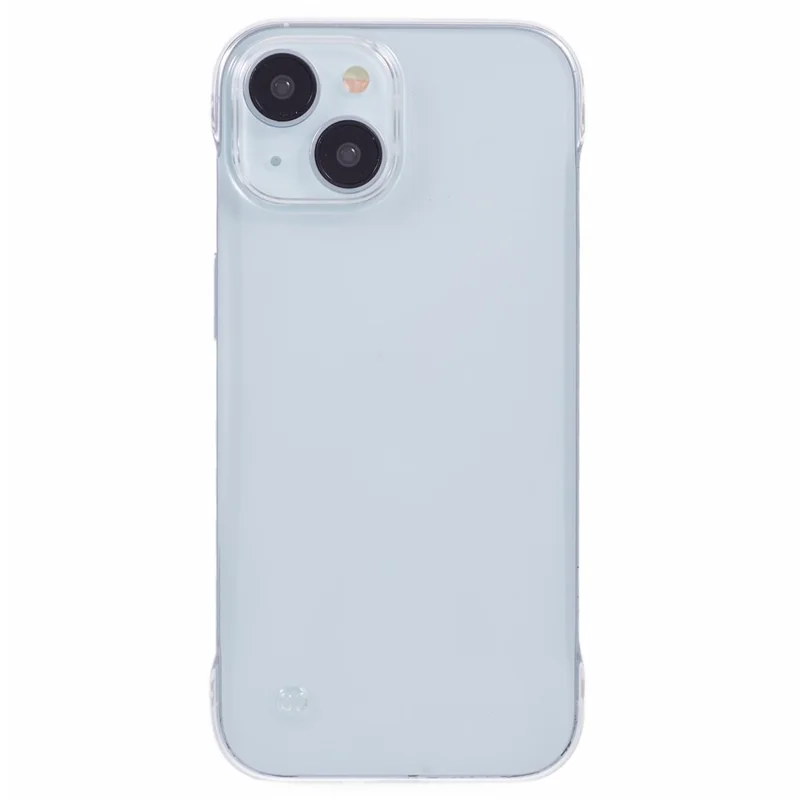 For iPhone 15 Plus Case Hard PC Shockproof Phone Cover Clear Back