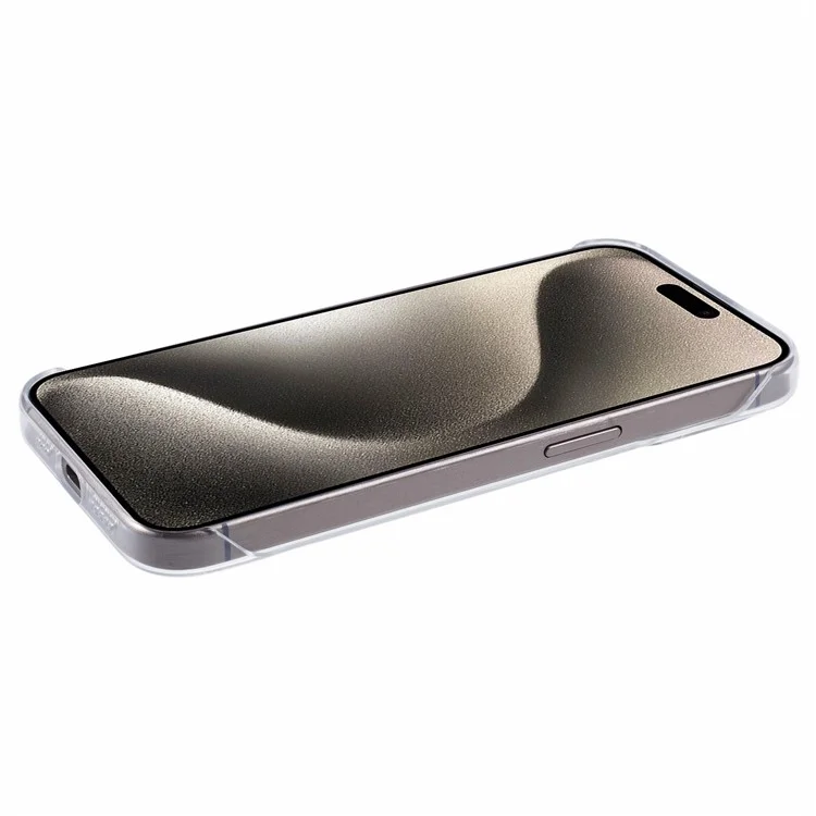 For iPhone 14 Pro Max Case Transparent PC Borderless Phone Cover