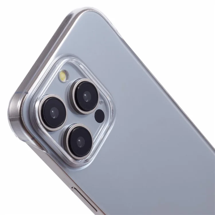 For iPhone 14 Pro Max Case Transparent PC Borderless Phone Cover
