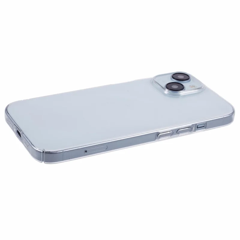 For iPhone 15 Plus Case Clear PC Shockproof Phone Cover
