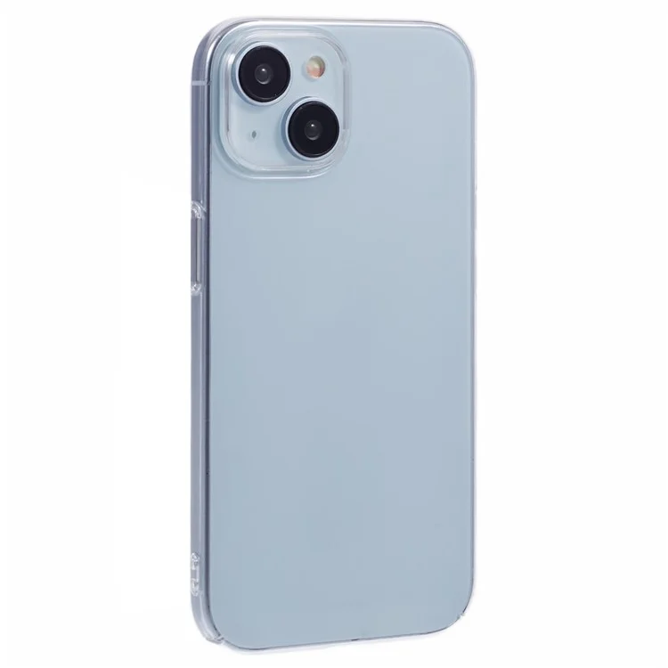 Custodia Clear Crystal PC per iPhone 14 Plus, Cover Posteriore Rigida per Telefono