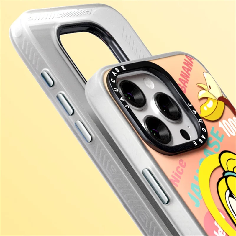 JAUCASE For iPhone 14 Pro Max Case Pattern Printed PC+TPU Matte Back Cover Compatible with MagSafe - Cool Baby