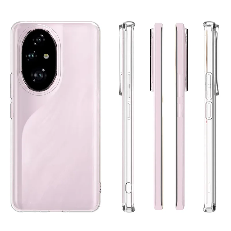 Bulk Purchasing 10Pcs / Pack For Honor 200 Pro 5G Case Transparent TPU Watermark-Free Phone Cover