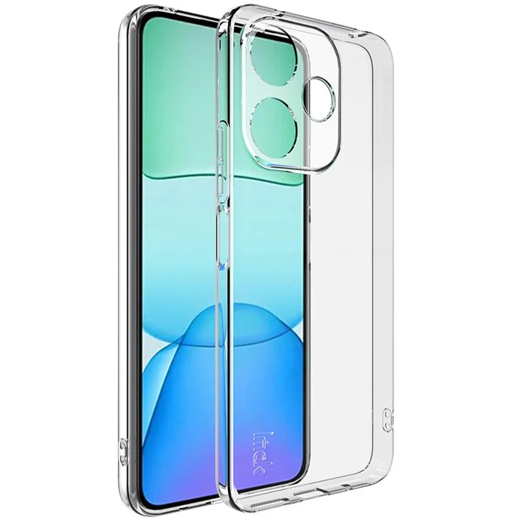 IMAK UX-5 Series para Xiaomi Redmi 13 5G / 13 4G / Note 13R 5G / Poco M6 4G Funda Protectora de TPU Suave y Transparente