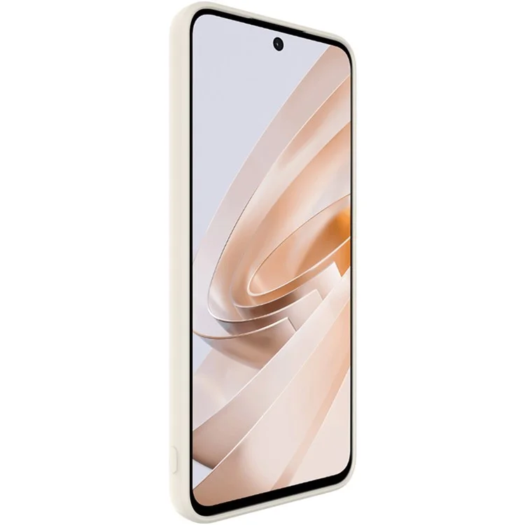 IMAK UC-4 Series para Xiaomi Redmi 13 5G / 13 4G / Poco M6 4G / Redmi Note 13R 5G Funda Delgada de Borde Recto Suave de TPU - Blanco