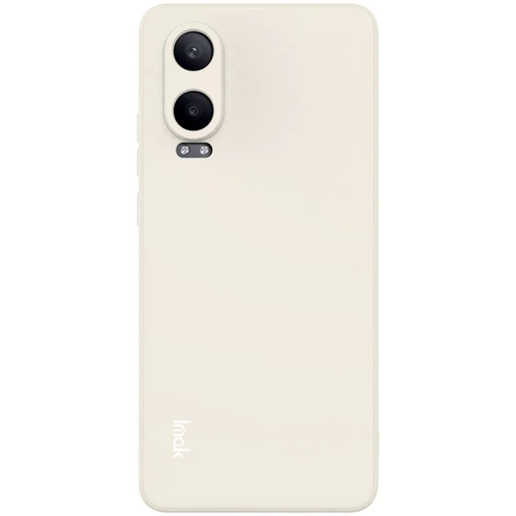 IMAK UC-4 Serie für OnePlus Nord CE4 Lite 5G / Oppo K12x 5G (China) Gehäuse TPU Telefonabdeckung Gerade Kanten Präzise Ausschnitte - Weiß