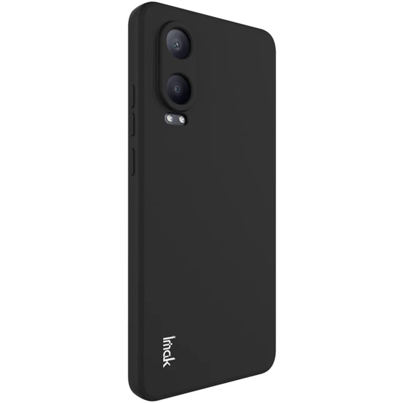 IMAK UC-4 Series for OnePlus Nord CE4 Lite 5G / Oppo K12x 5G (China) Case TPU Phone Cover Straight Edge Precise Cut-Outs - Black