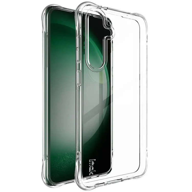 IMAK For Samsung Galaxy S24 FE Case Airbag Protection Anti-Drop TPU Phone Cover - Transparent