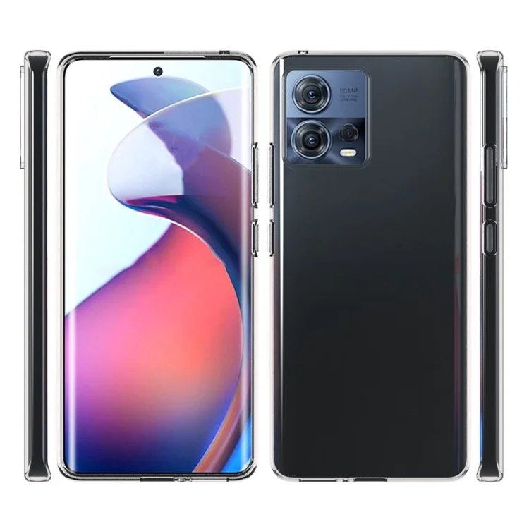 10 Por Ciento / Paquete Para Motorola Moto S30 Pro 5G Drop a Prueba de Gotas TPU TPU Case Transparente Sin Marca de Agua Cubierta Transparente Sin Marca