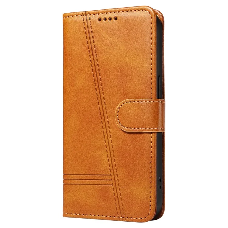 For OnePlus Ace 3V 5G Case Wallet PU Leather Cell Phone Cover Magnetic Closure - Yellow