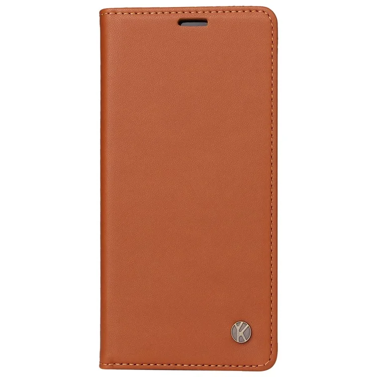 YIKATU YK-001 For Honor 200 5G Stand Case Magnetic Closure PU Leather Phone Cover - Brown