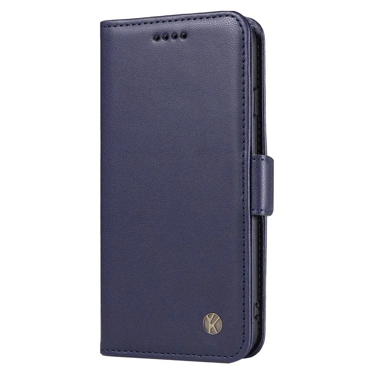 YIKATU YK-003 Pour Honor 200 Pro 5G Étui Coque Portefeuille en Cuir PU - Saphir