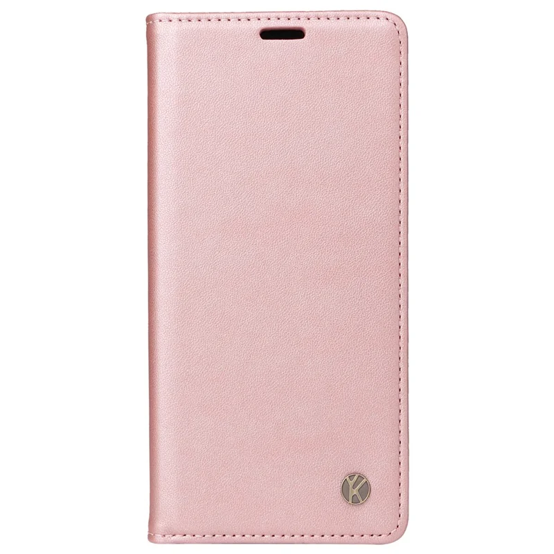 YIKATU YK-001 For Honor 200 Pro 5G PU Leather Wallet Stand Case Anti-Drop Cell Phone Cover - Rose Gold