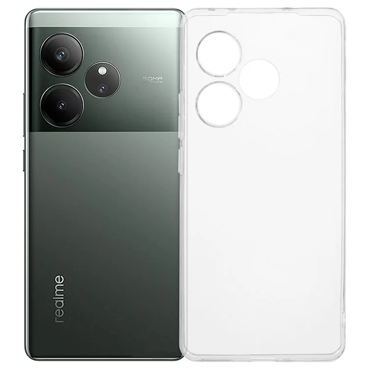Para Realme GT 6T 5G / GT 6 5G Funda Resistente al Marcado de Agua Funda de TPU para Teléfono
