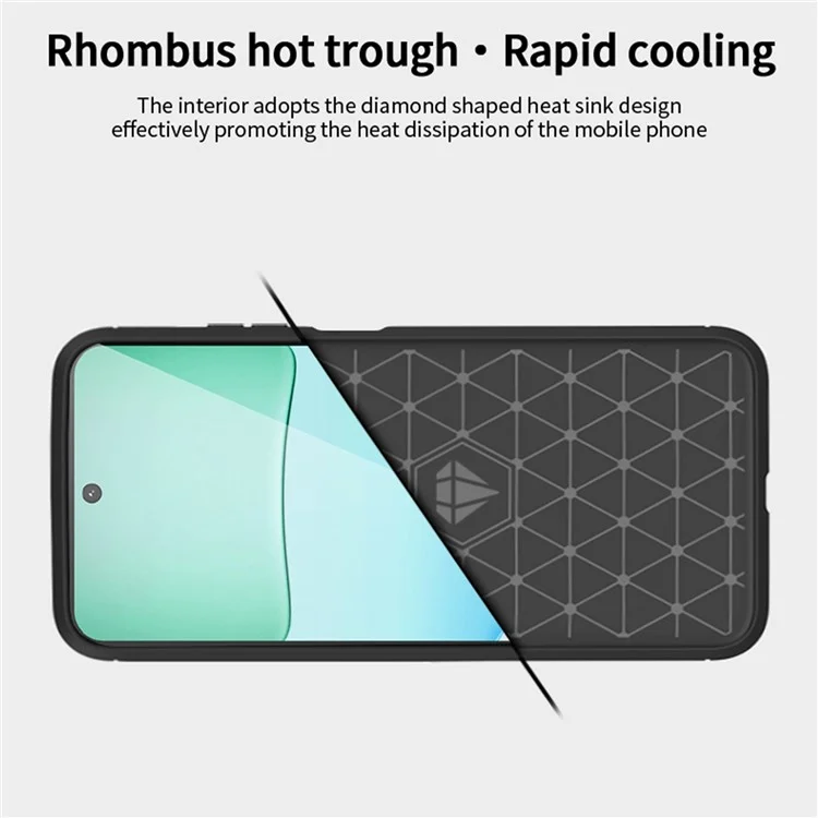 MOFI JK TPU Series-1 para Xiaomi Redmi 13 5G / 13 4G / Redmi Note 13R 5G Funda de TPU para teléfono - Negro