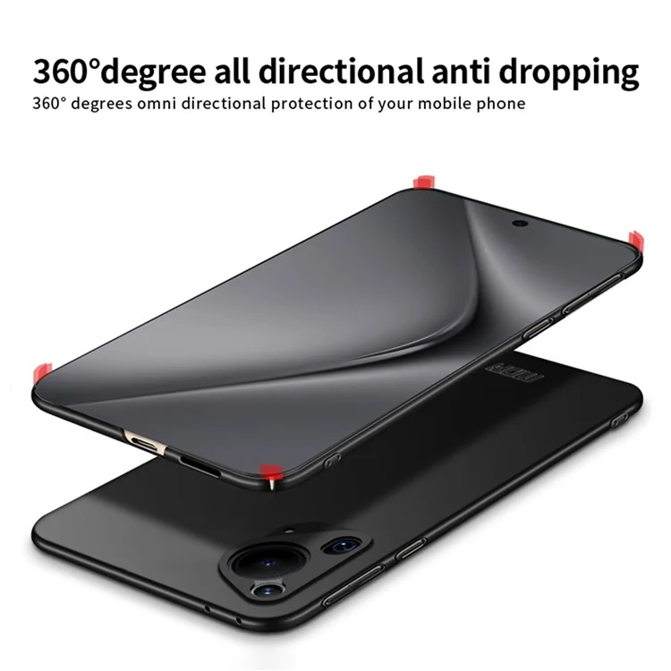 MOFI Shield Matte Series für Huawei Pura 70 Ultra Case Ultra Slim PC Schutzhülle - Schwarz