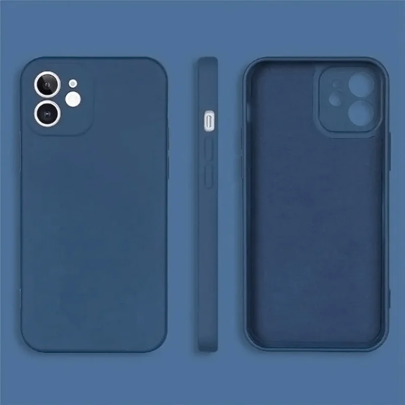 Per Iphone 11 6,1 Pollici di Custodie Ammortizzate da 2,2 mm TPU +fodera Morbida Per Fodera Protettivo Slim Custodia - Zaffiro