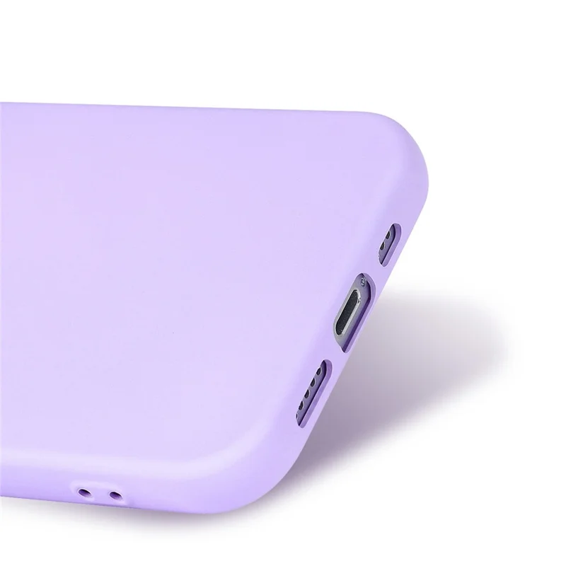 For iPhone 11 6.1 inch Shockproof Cases 2.2mm TPU +Soft Lining Phone Cover Protective Slim Case - Black