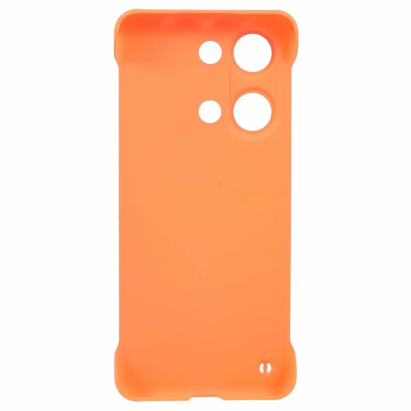 For OnePlus Ace 2V / Nord 3 5G Case Hard PC Frameless Phone Cover Skin-Touch Precise Lens Cutout - Orange