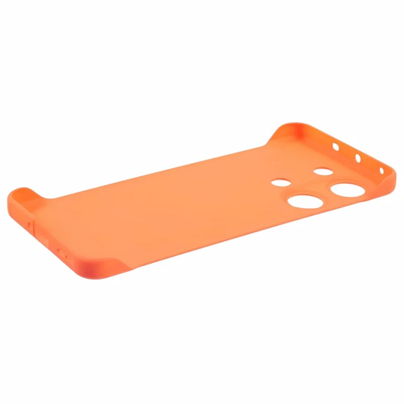 For OnePlus Ace 2V / Nord 3 5G Case Hard PC Frameless Phone Cover Skin-Touch Precise Lens Cutout - Orange