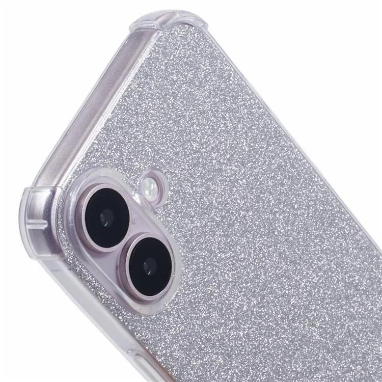 Für iPhone 16 Case TPU Stoßabsorbierende Handyhülle mit 4 Kartenfächern