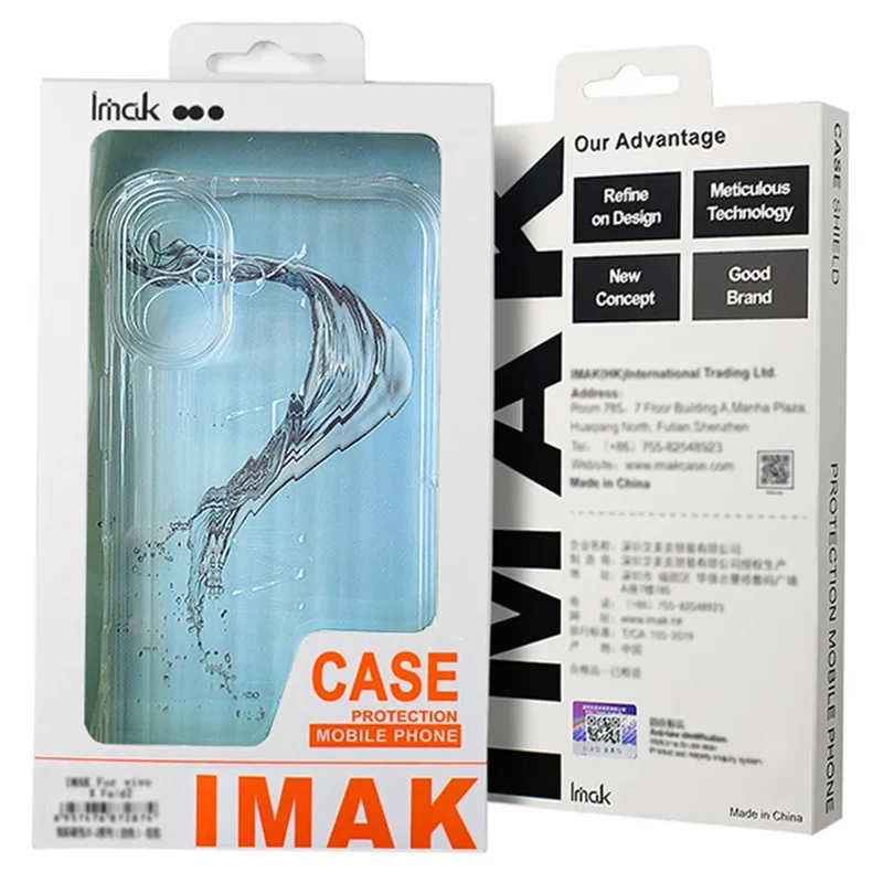 IMAK Für Samsung Galaxy Z Flip6 5G Klare Hülle PC+TPU Schutzhülle