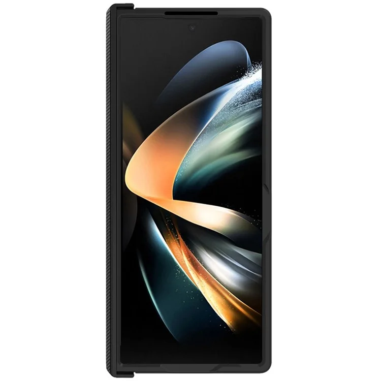 IMAK Ruiyi-Serie für Samsung Galaxy Z Fold6 5G Hülle Carbon Fiber Leather+PC Cover