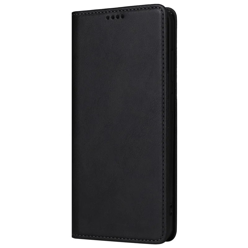 Coque pour Samsung Galaxy S24+ RFID Blocking PU Leather Flip Phone Cover - Noir