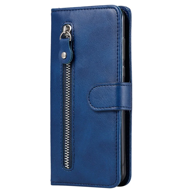 For Honor 200 5G Case Wallet PU Leather Zipper Phone Cover - 
 Blue