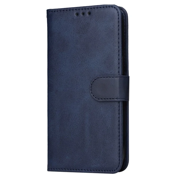 For Honor 200 5G Case PU Leder Stand Handyhülle mit 3 Kartenschlitzen - Blau