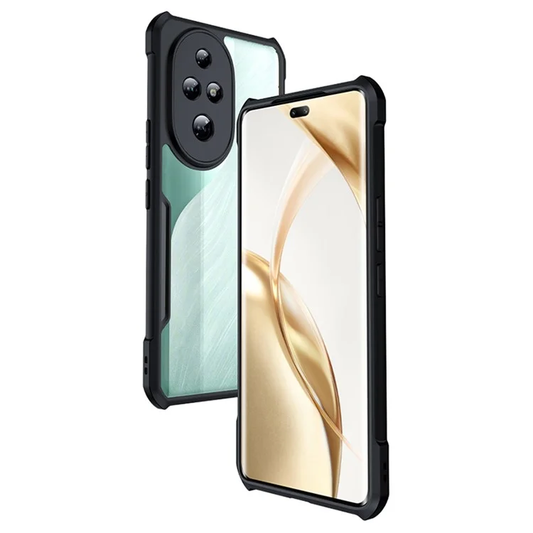 Custodia XUNDD For Honor 200 Pro 5G in acrilico + TPU, cover protettiva trasparente per telefono