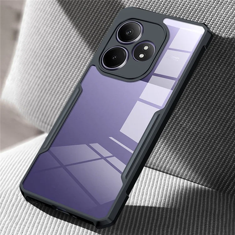 Bulk Buy XUNDD Per Realme GT 6 5G Custodia Shock--Absorbing Airbags TPU+Acrylic Phone Cover Clear Back