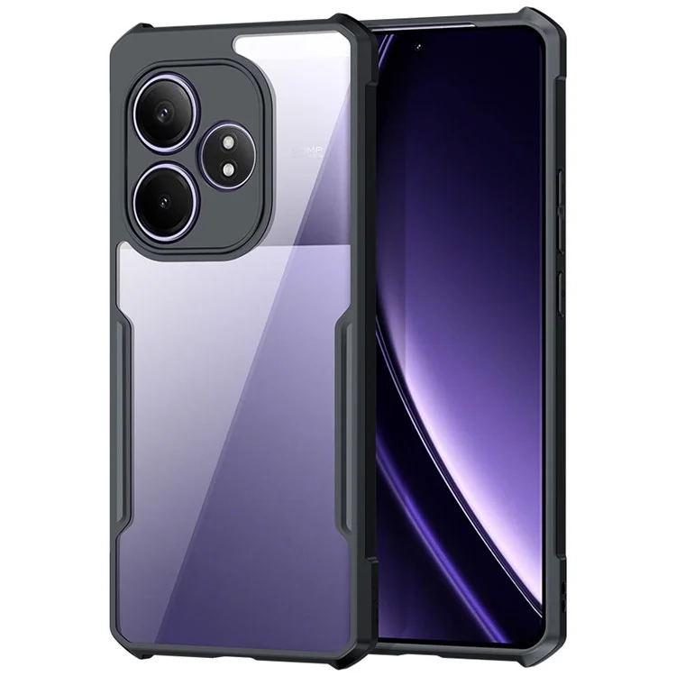 Custodia XUNDD per Realme GT 6 5G, cover in TPU+Acrilico con protezione per i quattro angoli