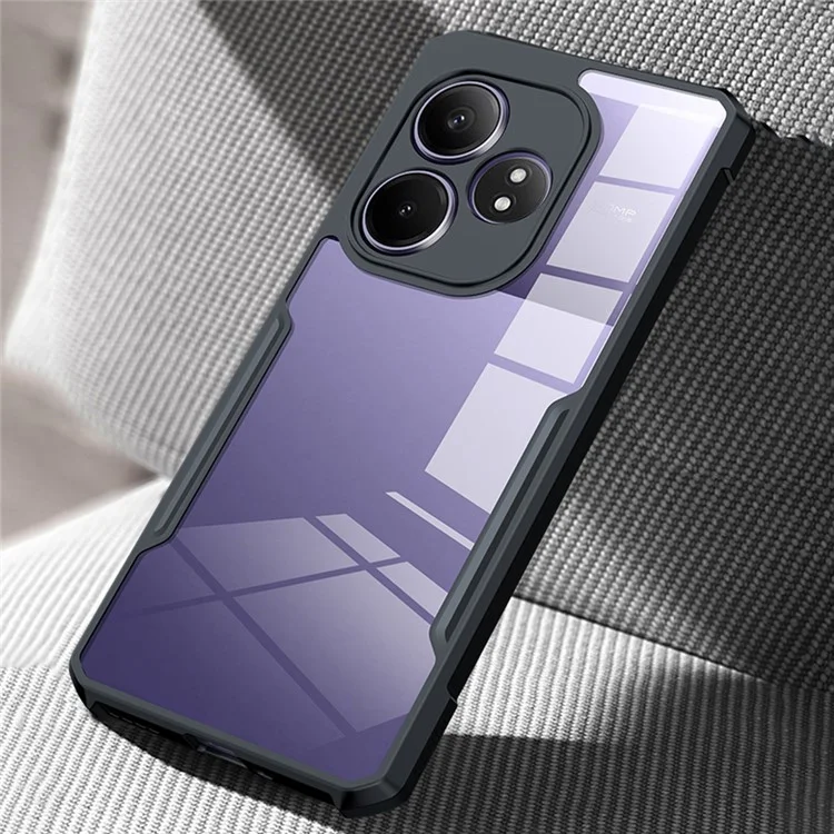 Custodia XUNDD per Realme GT 6 5G, cover in TPU+Acrilico con protezione per i quattro angoli