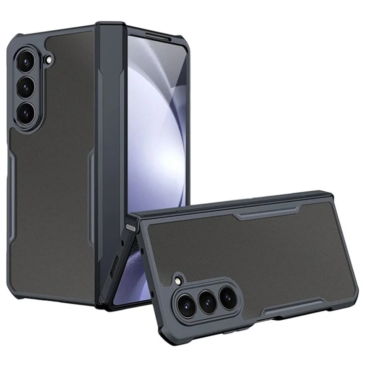 Bulk Purchasing XUNDD For Samsung Galaxy Z Fold6 5G Case Dropproof TPU+Acrylic Phone Cover with Screen Film / Protective Bar