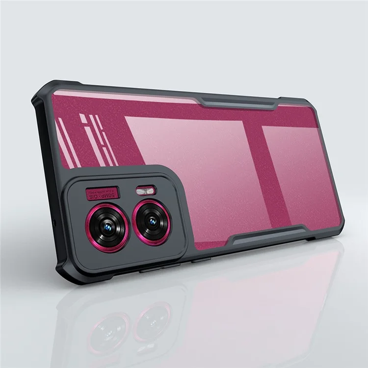 XUNDD Per Motorola Edge 50 Fusion 5G Custodia TPU + Ibrida Acrilica Antiurto