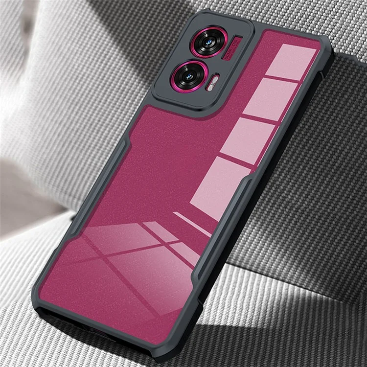 XUNDD Per Motorola Edge 50 Fusion 5G Custodia TPU + Ibrida Acrilica Antiurto