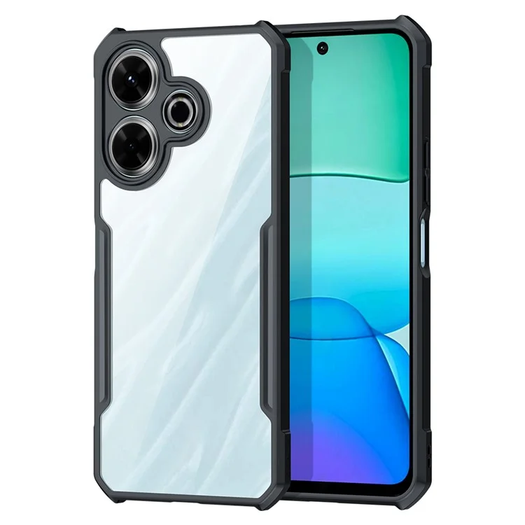 XUNDD For Xiaomi Redmi 13 5G / 13 4G Case TPU + Acrylic Transparent Back Phone Cover