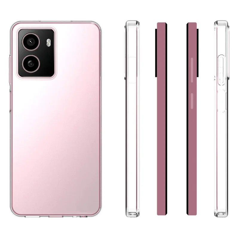 10 pièces / paquet pour le boîtier HMD Pulse+ / Pulse Pro Étui souple en TPU Housse de téléphone transparente cristalline sans marque d'eau