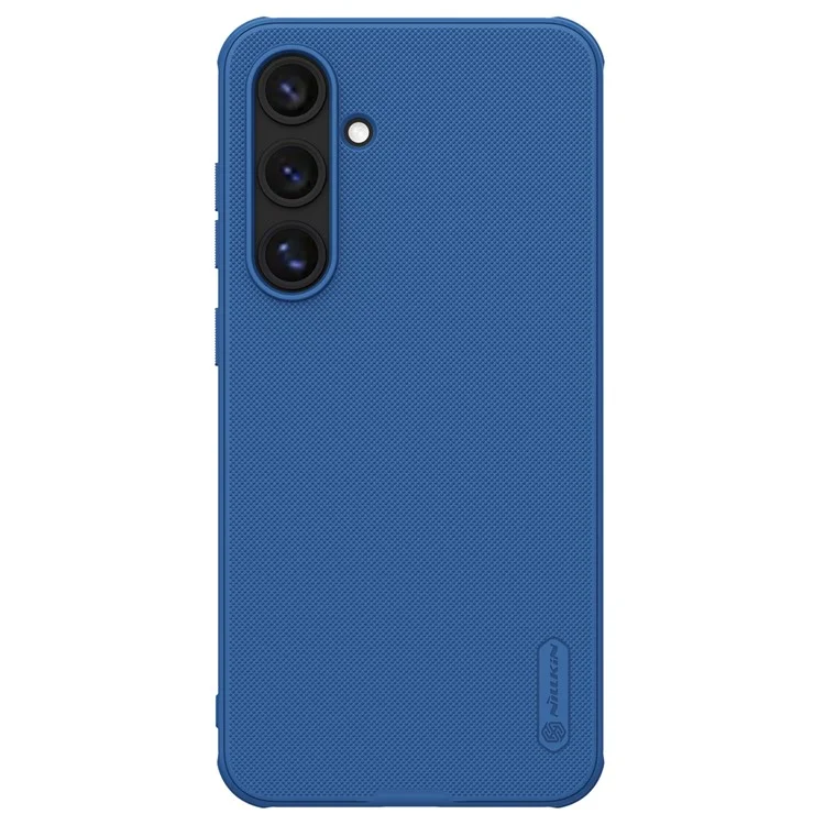 NILLKIN Super Frosted Shield Pro for Samsung Galaxy S24 FE Case PC+TPU Drop-Proof Shell - Blue