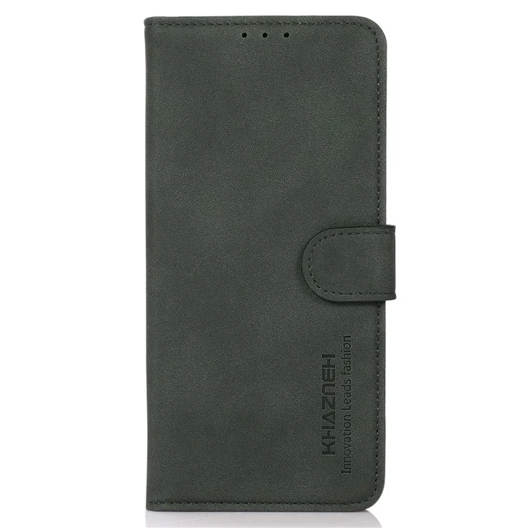 KHAZNEH For Motorola Moto G85 5G / S50 Neo 5G Wallet Case Protective PU Leather Phone Cover - Green