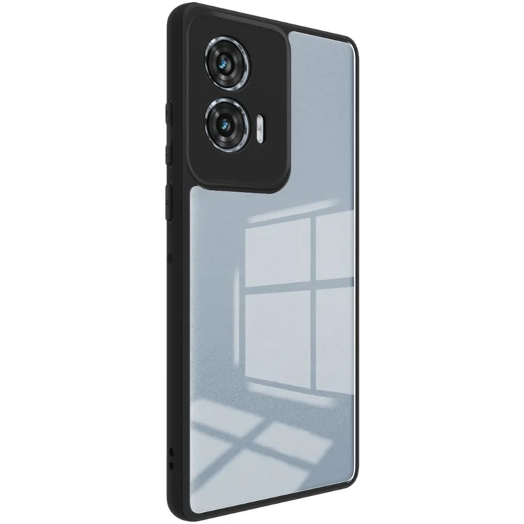 Série IMAK UX-9A pour Motorola Edge 50 Fusion 5G Clear Case TPU+PC Hybrid Phone Cover