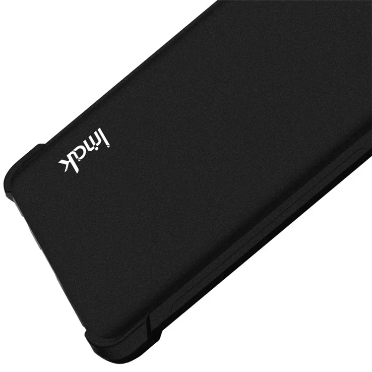 IMAK pour Motorola Moto G85 5G / S50 Neo 5G Étui TPU Coque de téléphone Coins Airbag - Noir