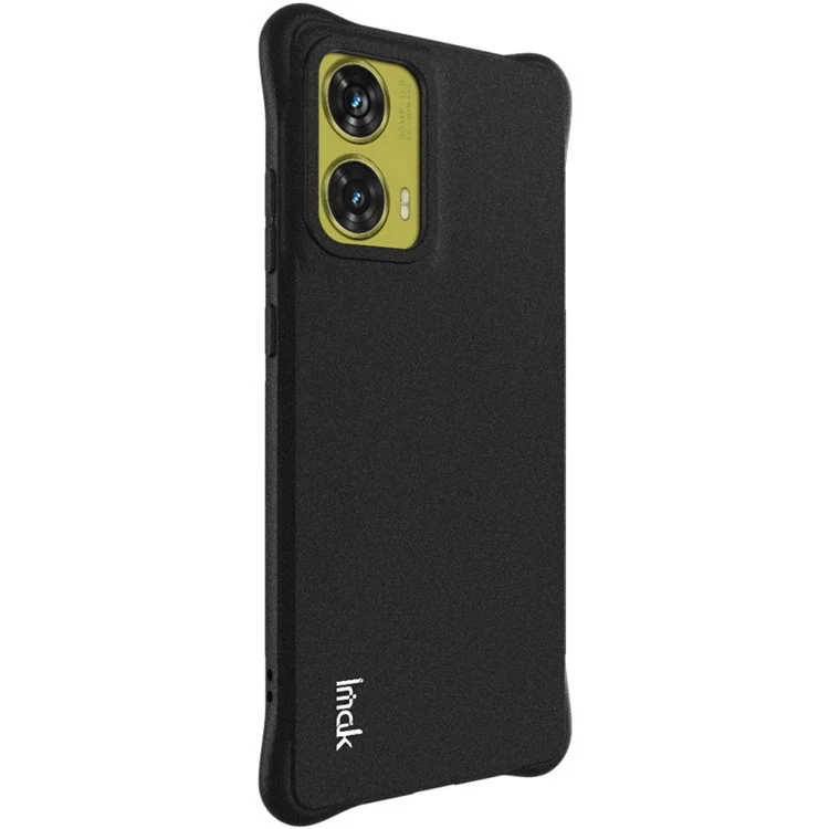 IMAK pour Motorola Moto G85 5G / S50 Neo 5G Étui TPU Coque de téléphone Coins Airbag - Noir