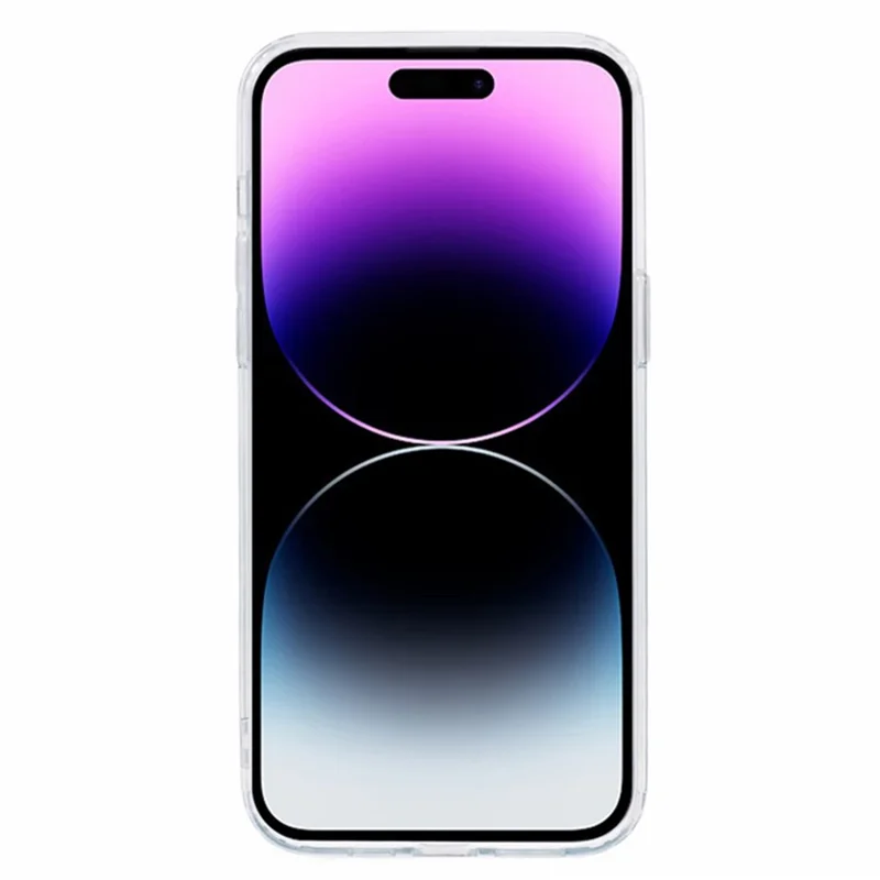 WANLONFENG JWT Série Pour iPhone 14 Pro Étui de téléphone portable Paillettes Brillantes TPU+Acrylique Magnétique avec Film de Protection d'écran + Film de Lentille - Rose